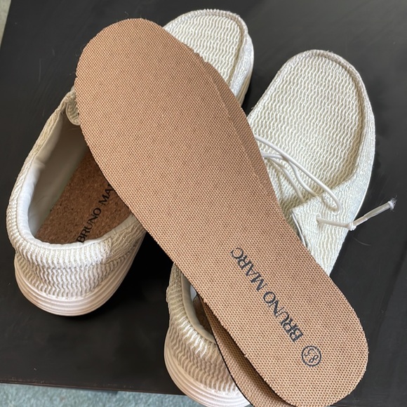 Bruno Marc Gold Shine Boat Loafers - Picture 4 of 4